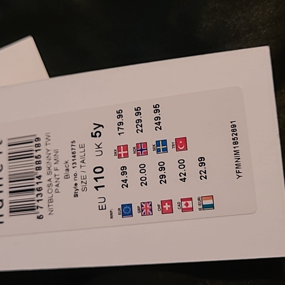 NWT 4-5T adjustable waist pants - Picture 7 of 7